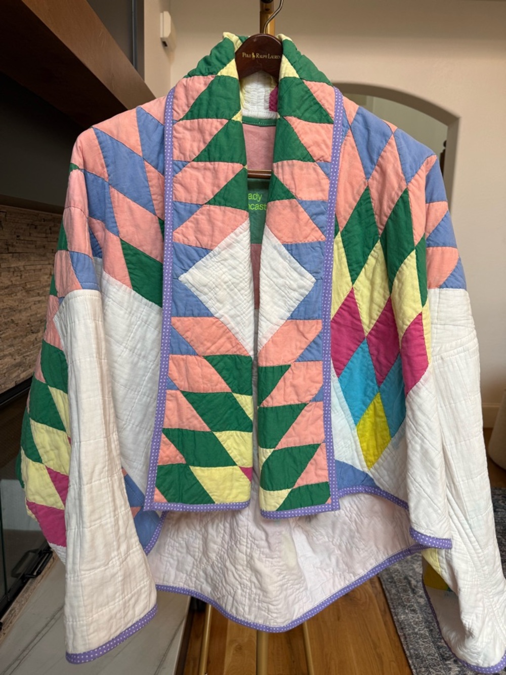 NWOT Lady Lancaster Quilted One of a Kind Jacket One Size!!